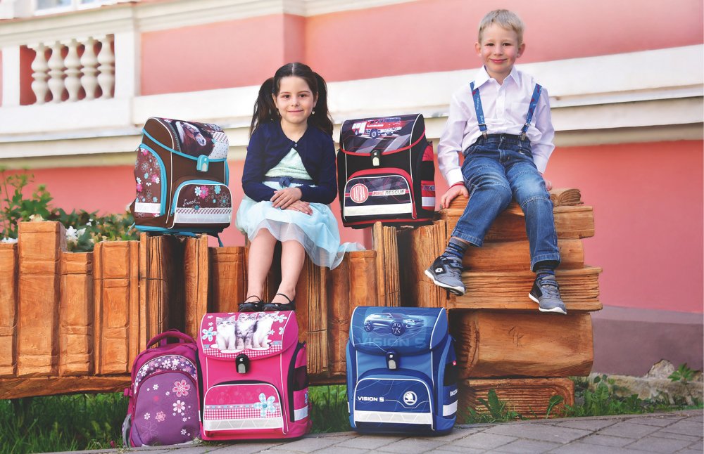 výběr školního batohy a aktovky s dětmi