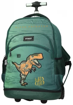 Školní batoh na kolečkách Dinosaur
