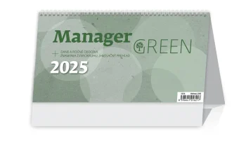 Kalendár Manager Green