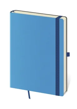 Tečkovaný zápisník Flexies L Blue(čtverečkovaný)