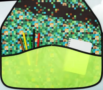 Zástěrka na výtvarnou výchovu Pixel Game