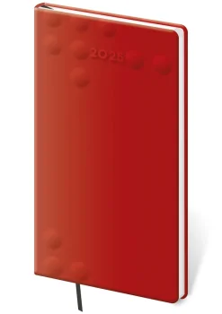 Vreckový diár Vario Red design