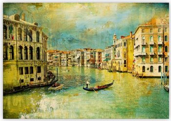 Dřevěný obraz Venezia IV.