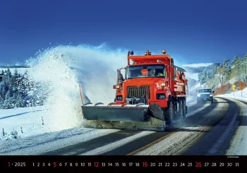 Kalendář Trucks in Action