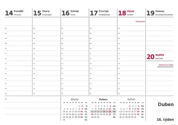 Pracovní kalendář