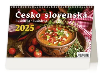 Kalendář Česko-slovenská kuchařka