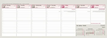 Plánovací kalendář Manager Professional